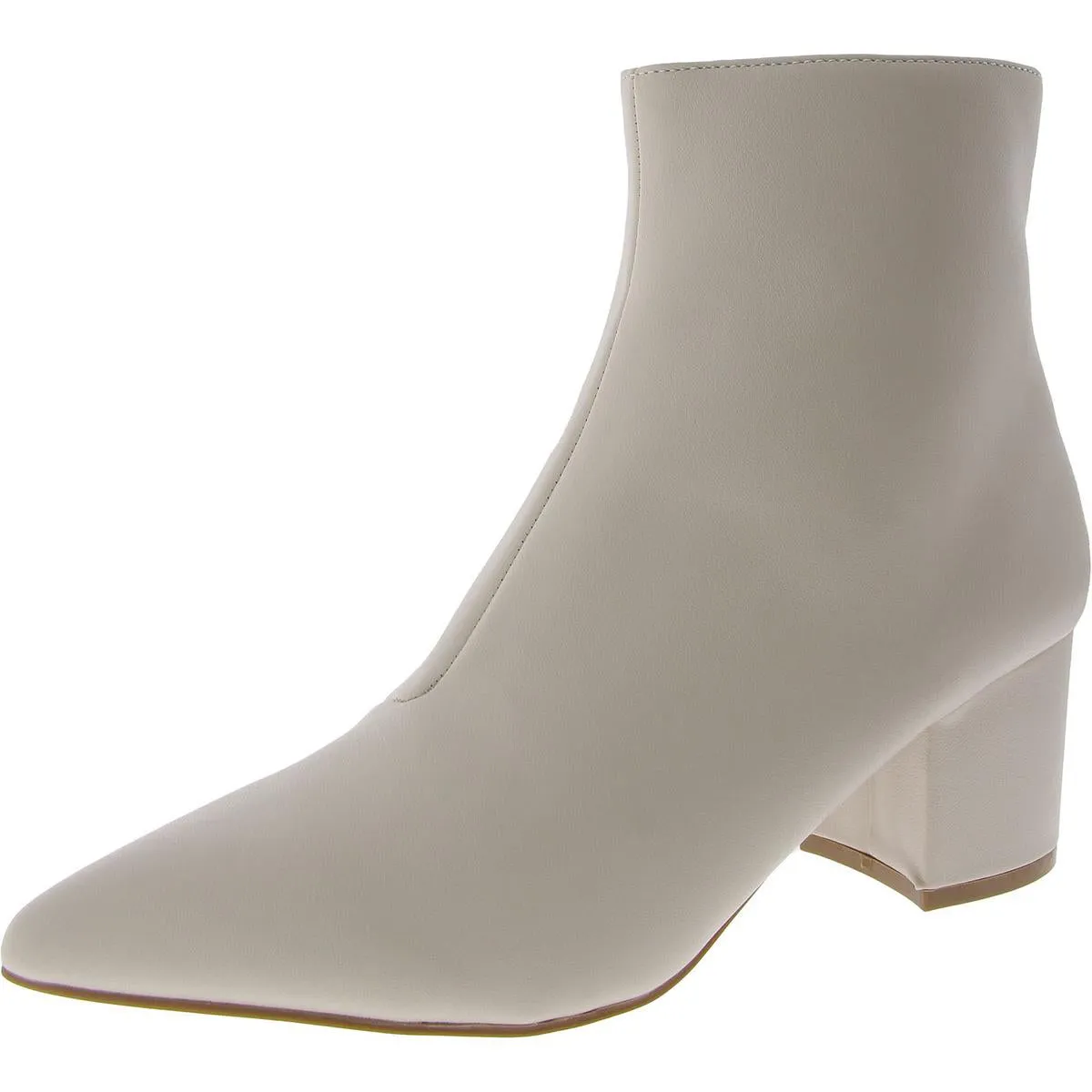 Nightlife Womens Faux Suede Heel Ankle Boots