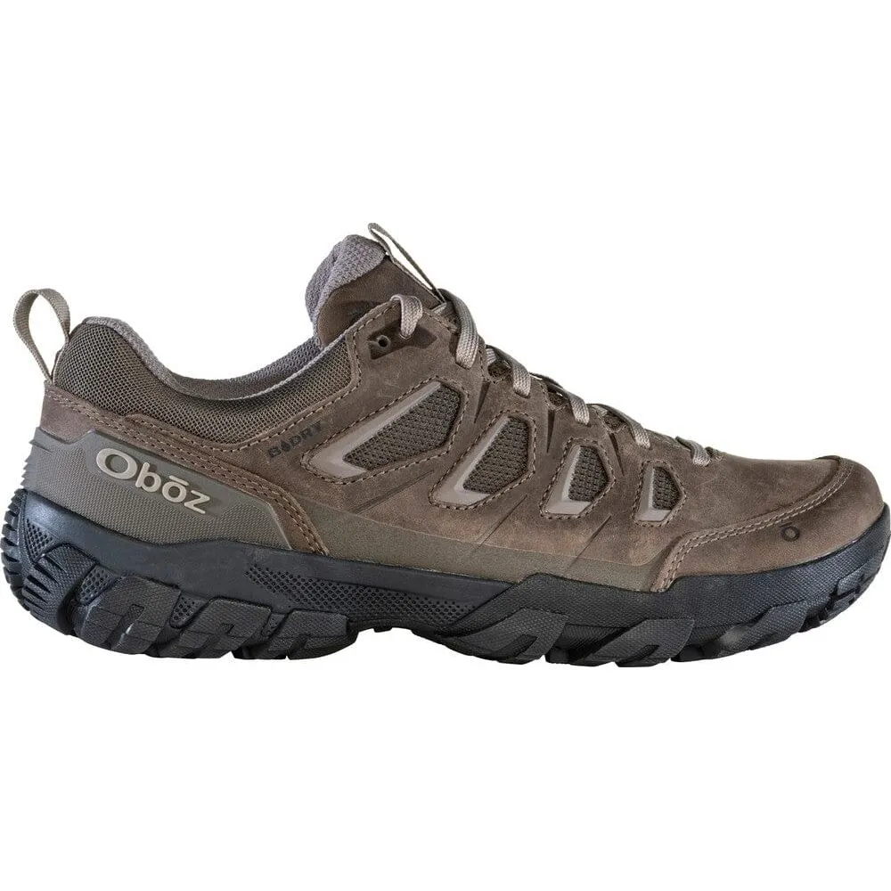 OBOZ SAWTOOTH X LOW WATERPROOF MEN'S MEDIUM AND WIDE