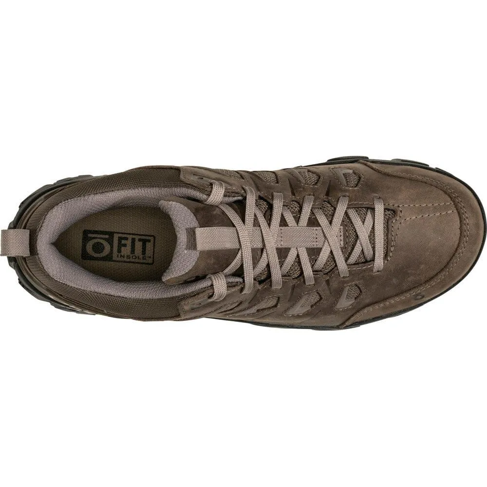 OBOZ SAWTOOTH X LOW WATERPROOF MEN'S MEDIUM AND WIDE