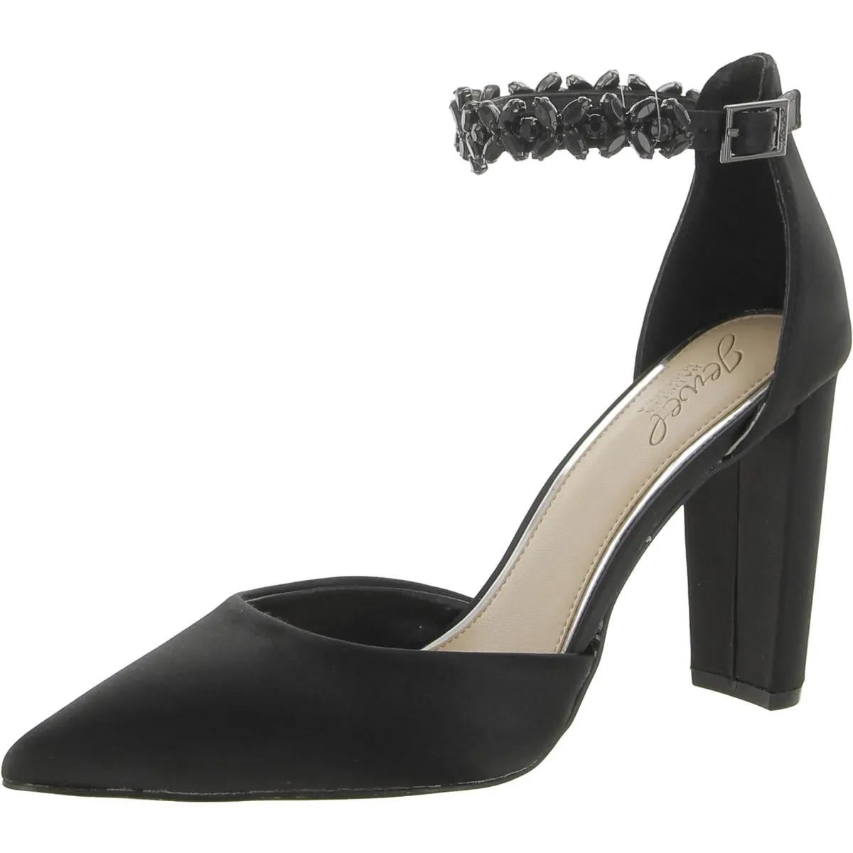 Ollie  Womens Ankle Strap Dressy Pumps