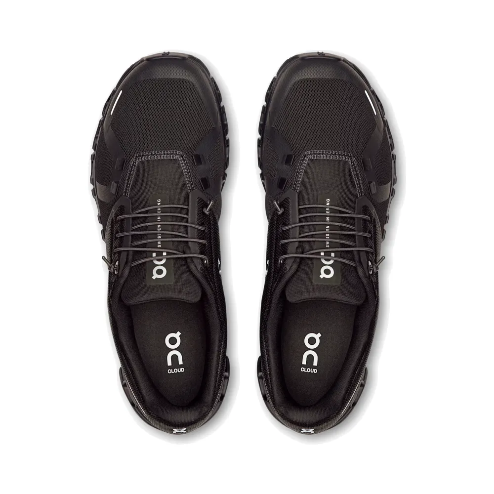 On Men's Cloud 6 Sneaker in Black/Black