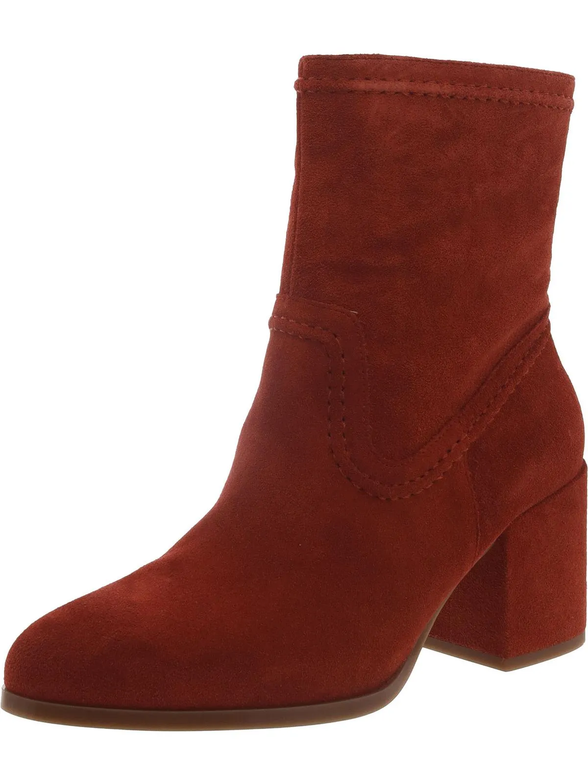 Pailey Womens Suede Zipper Ankle Boots