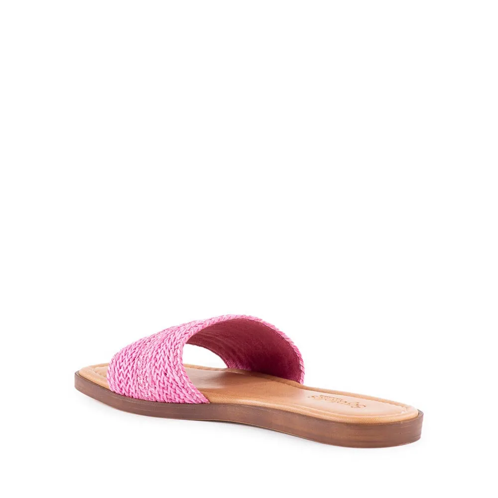 Palms Perfection Sandal in Pink from Seychelles