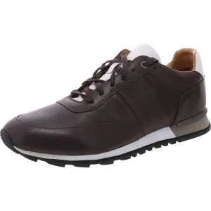 Parkour Mens Lace-Up Leather Casual And Fashion Sneakers
