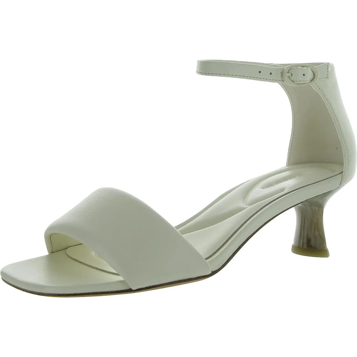 PEPA Womens Leather Ankle Strap Heels