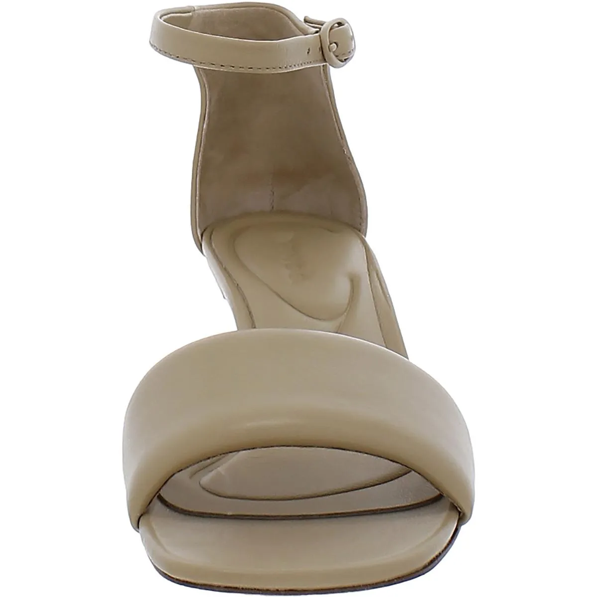 PEPA Womens Leather Ankle Strap Heels