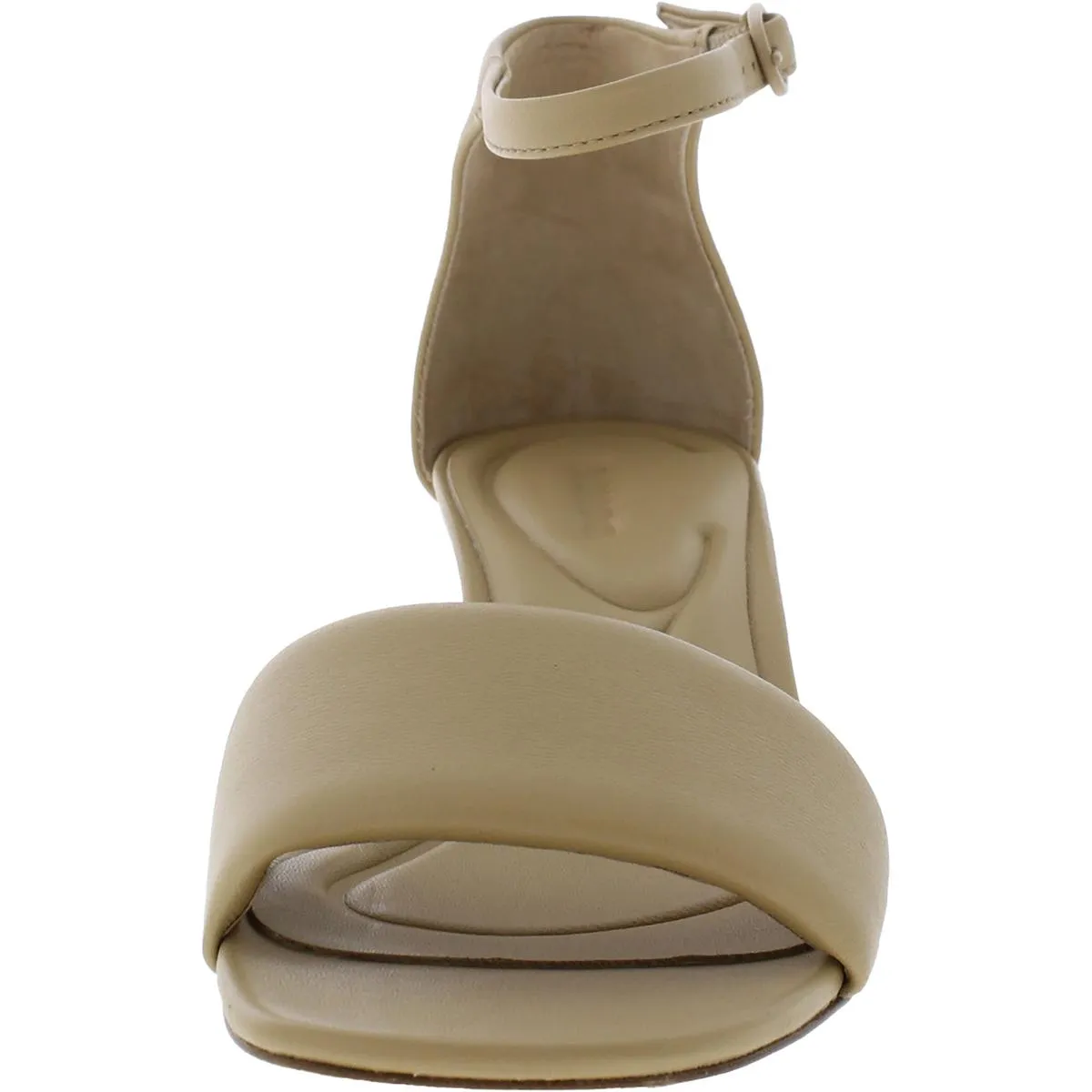 PEPA Womens Leather Ankle Strap Heels
