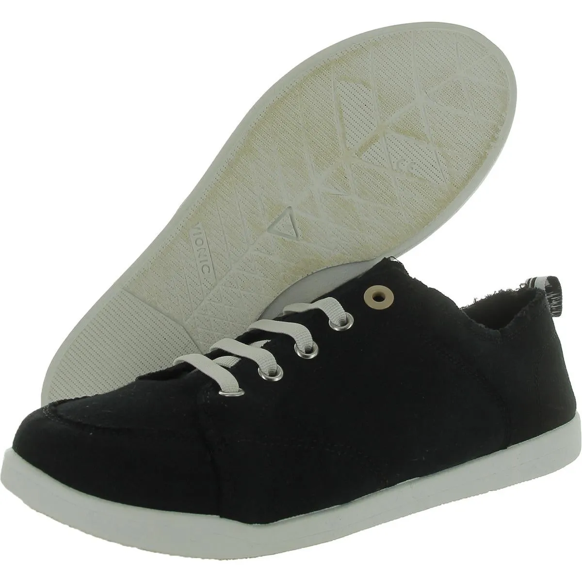 Pismo Womens Comfort Insole Canvas Slip-On Sneakers