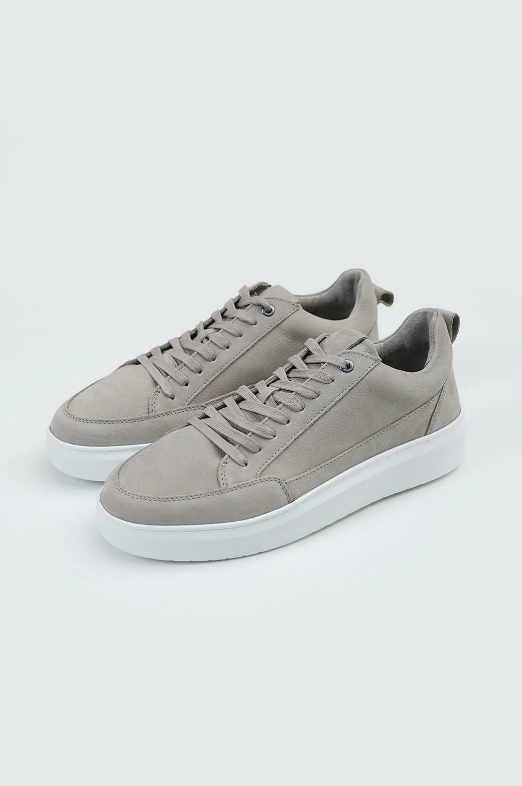 PLATFORM LEATHER SNEAKERS