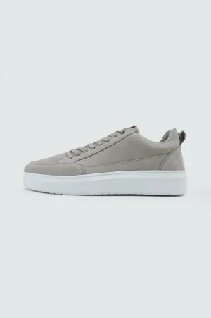 PLATFORM LEATHER SNEAKERS
