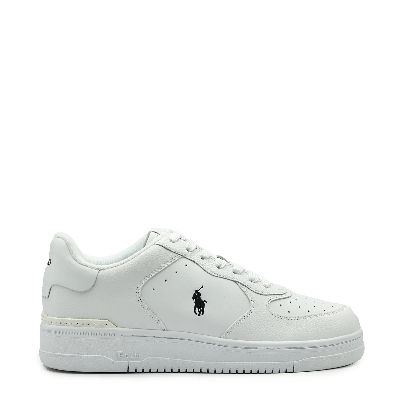 Polo Ralph Lauren Masters Court Leather Trainer White / Black