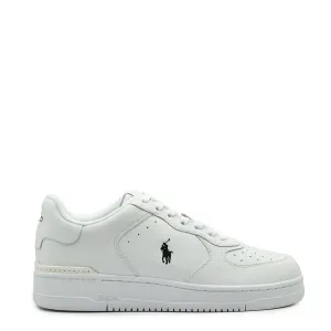 Polo Ralph Lauren Masters Court Leather Trainer White / Black