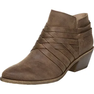 Prairie Womens Zipper Ankle Boots