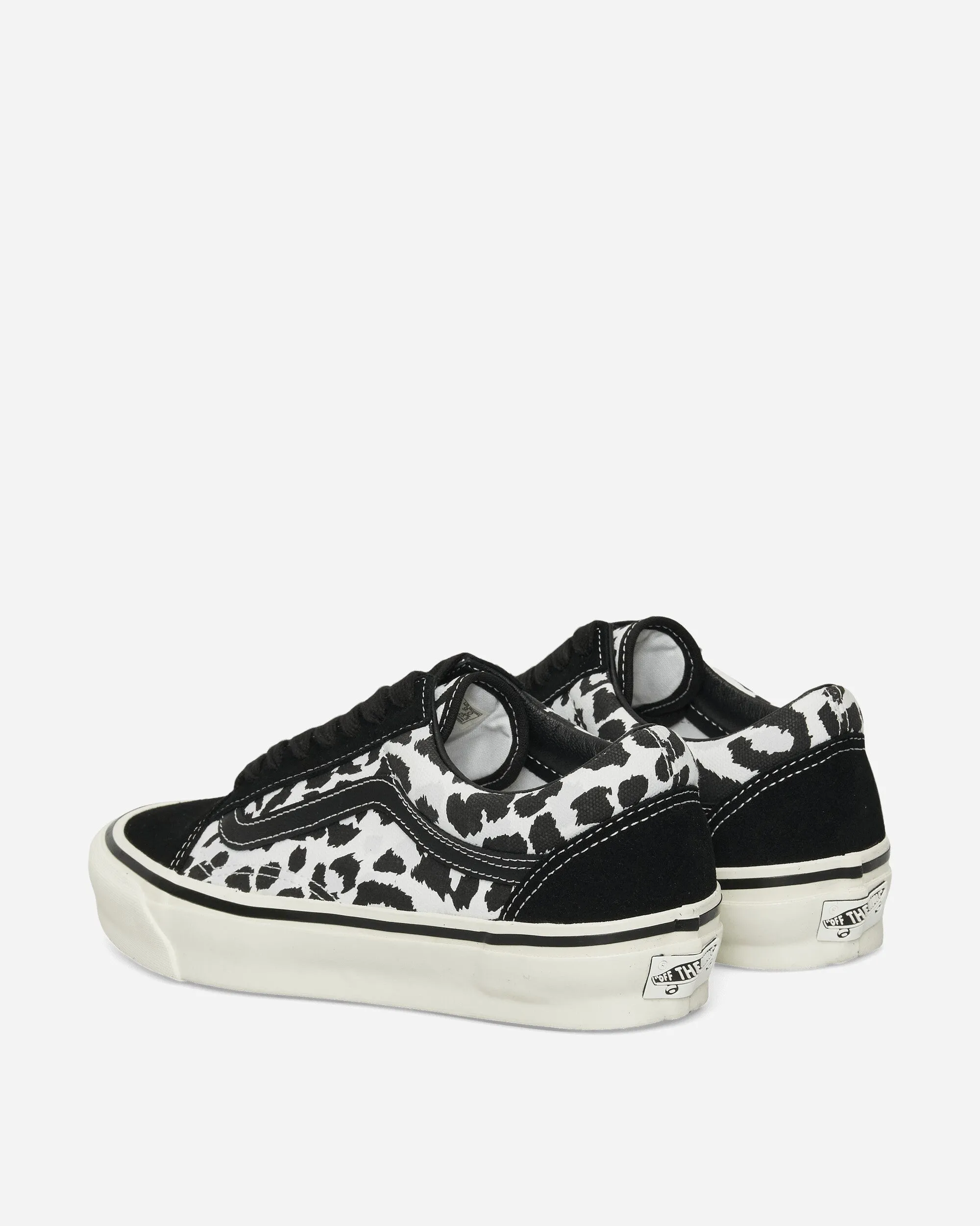 Premium Old Skool Leopard Sneakers Black / White