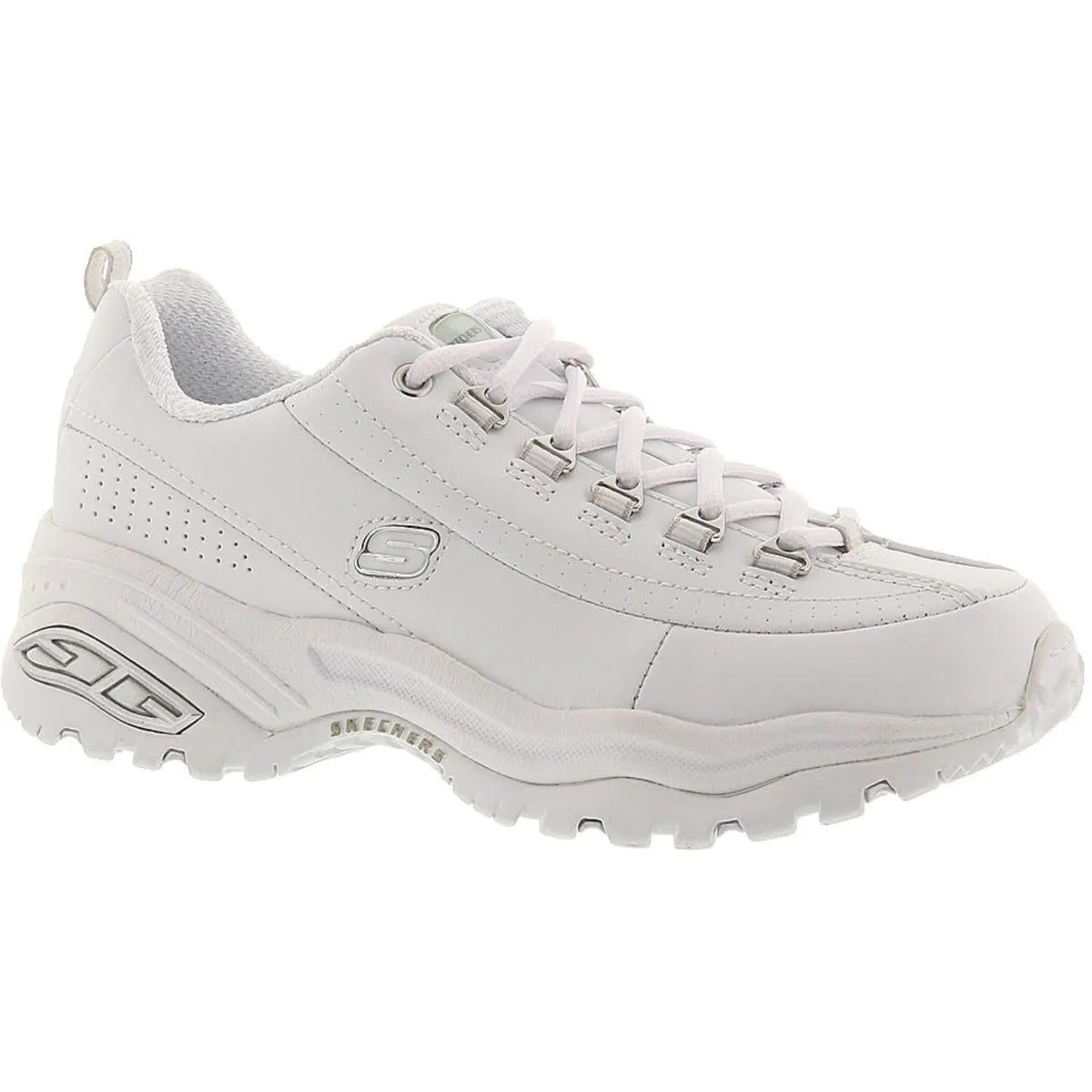 Premium Womens Leather Gym Walking Shoes