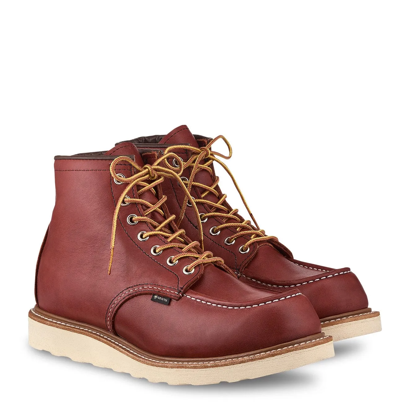 Red Wing 6-Inch Classic Moc Gore-Tex Boot Russet Taos