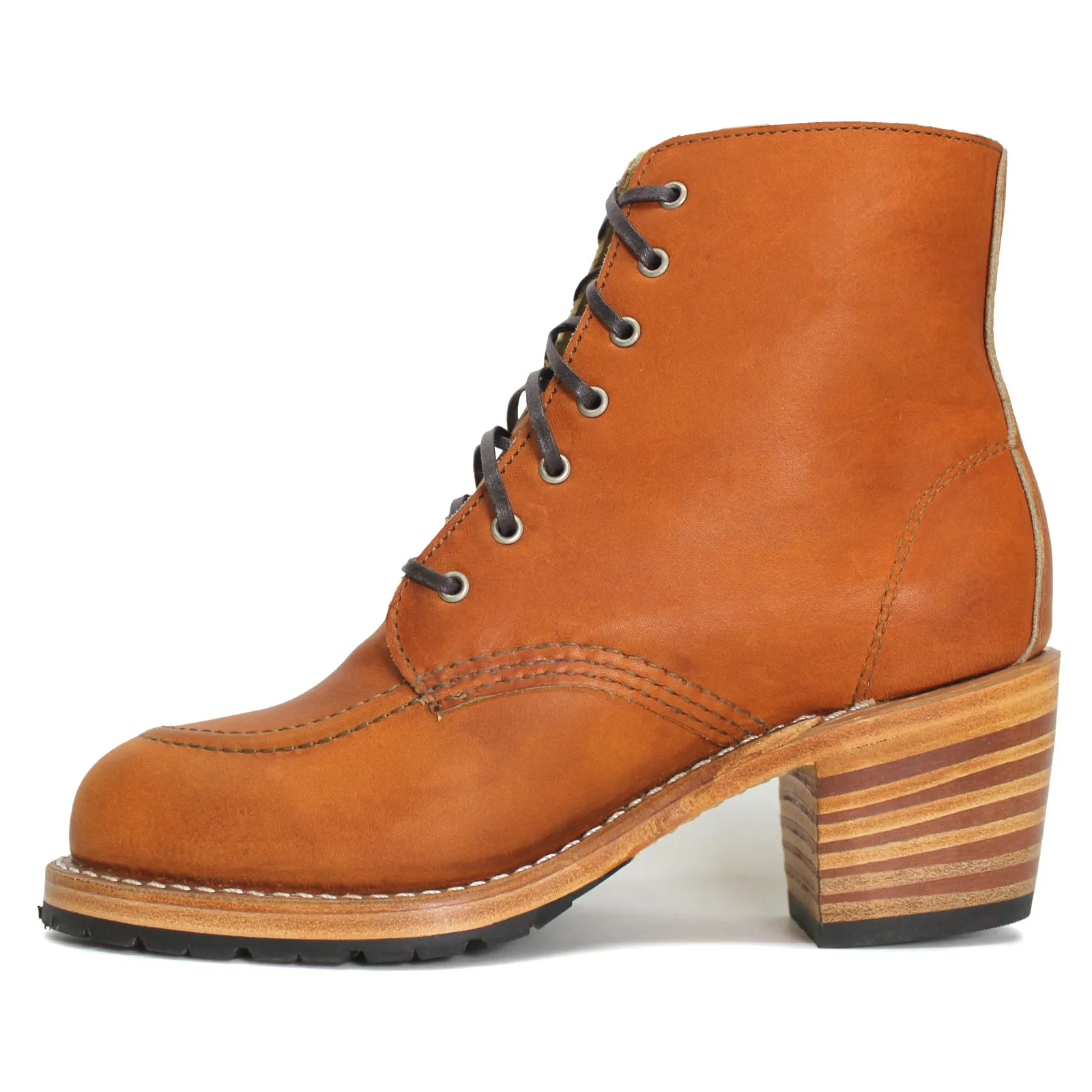 Red Wing Clara Full Grain Leather Women's Heeled Ankle Boots
