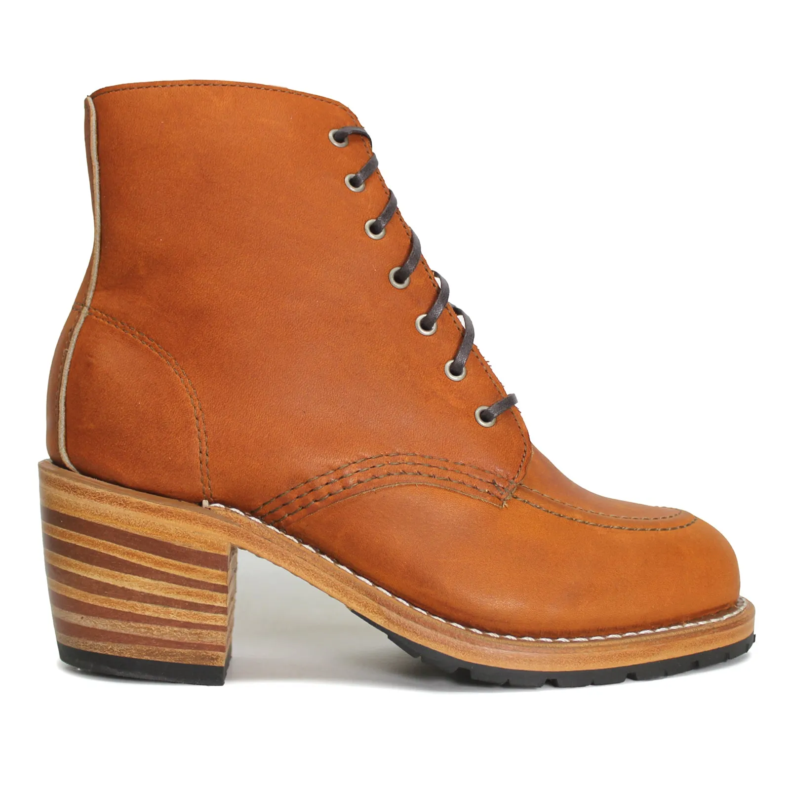 Red Wing Clara Full Grain Leather Women's Heeled Ankle Boots