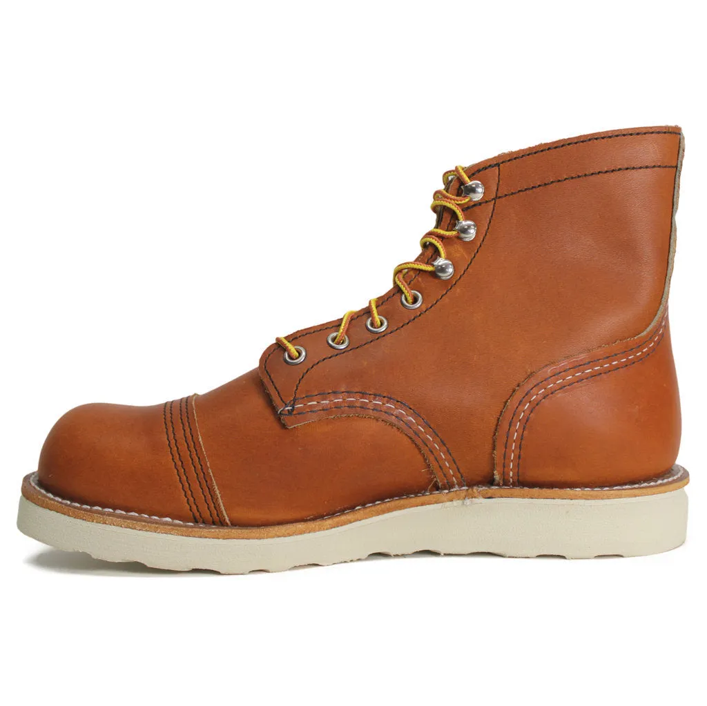 Red Wing Iron Ranger Full Grain Leather Men's 6 Inch Boots