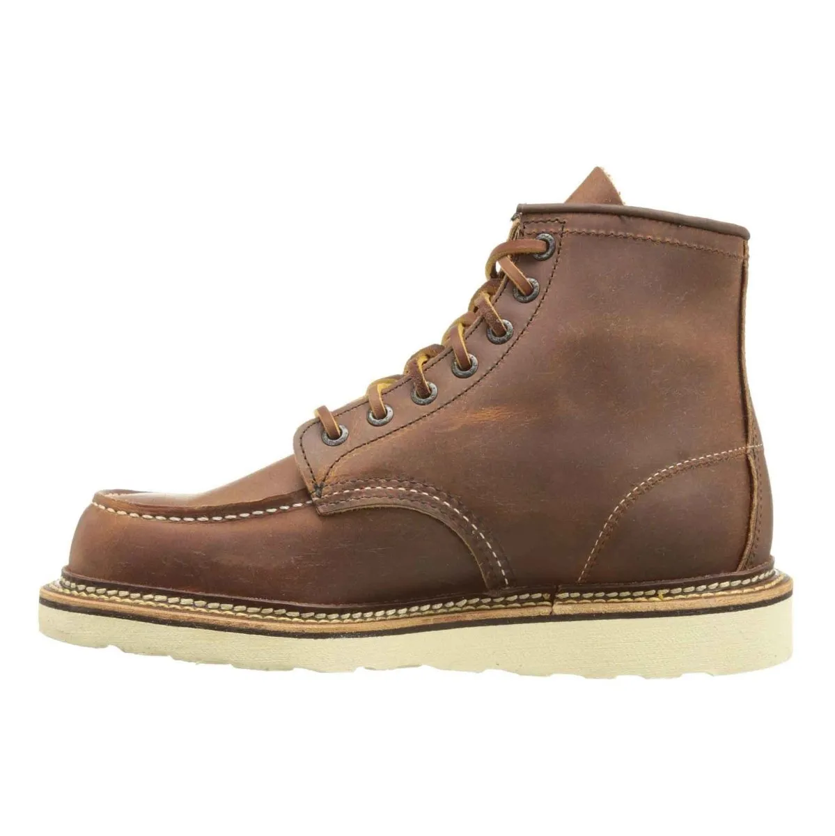 Red Wing Men's 6-Inch Classic Moc 1907 Copper Rough & Tough