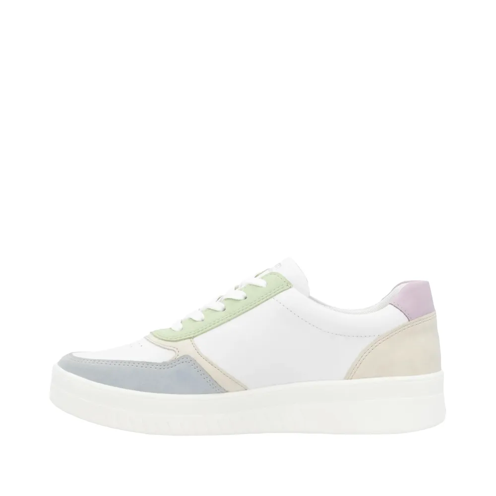 Remonte Women's Kendra 01 Sneaker in White/Cream