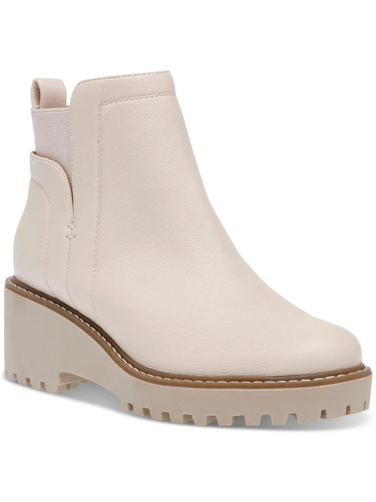 Rielle Womens Stretch Ankle Ankle Boots