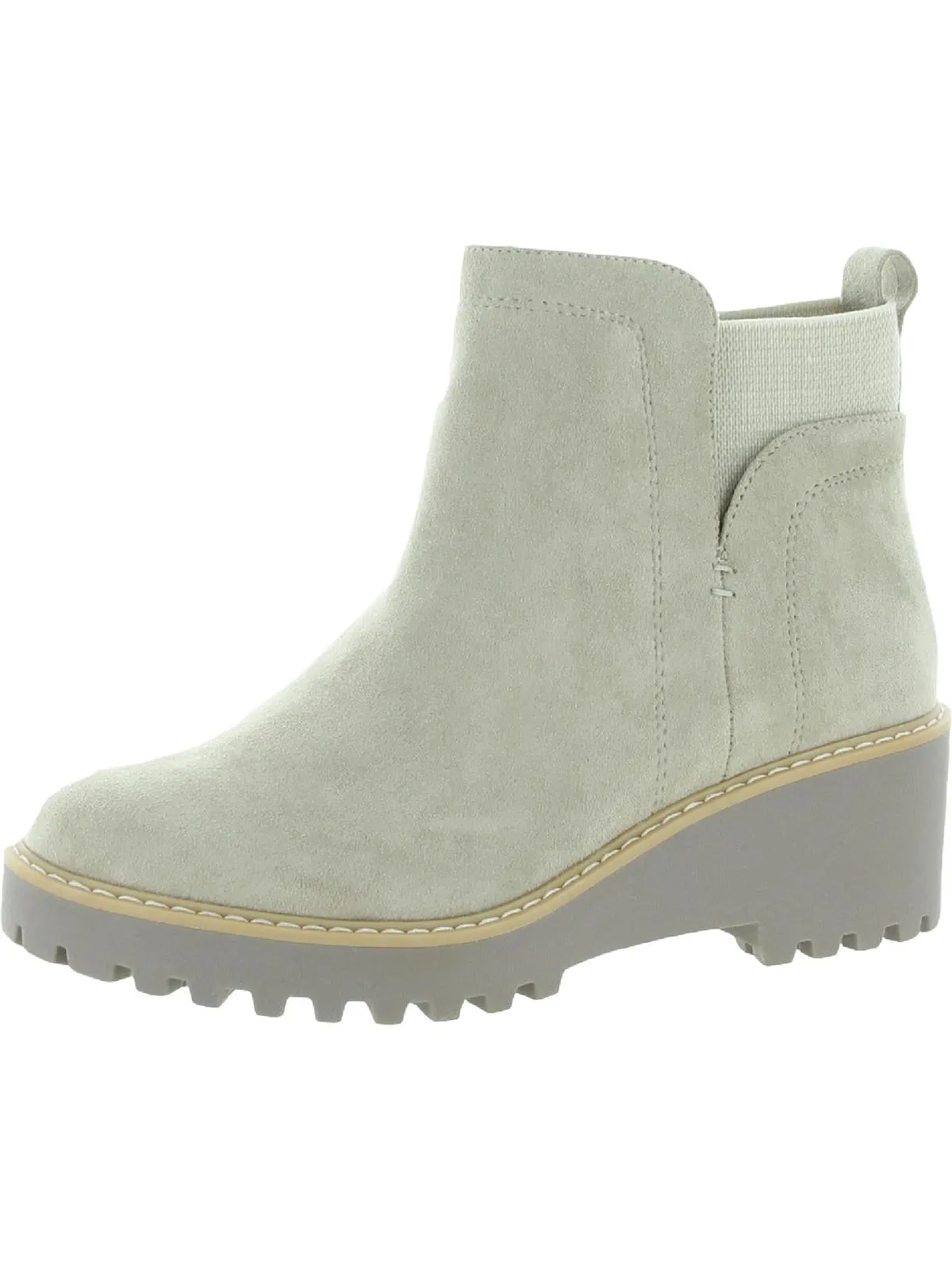 Rielle Womens Stretch Ankle Ankle Boots