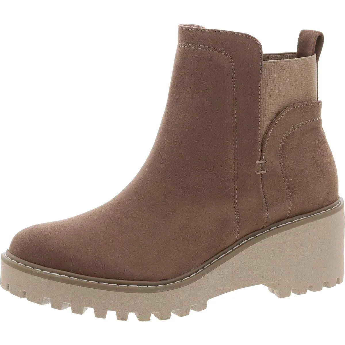 Rielle Womens Stretch Ankle Ankle Boots