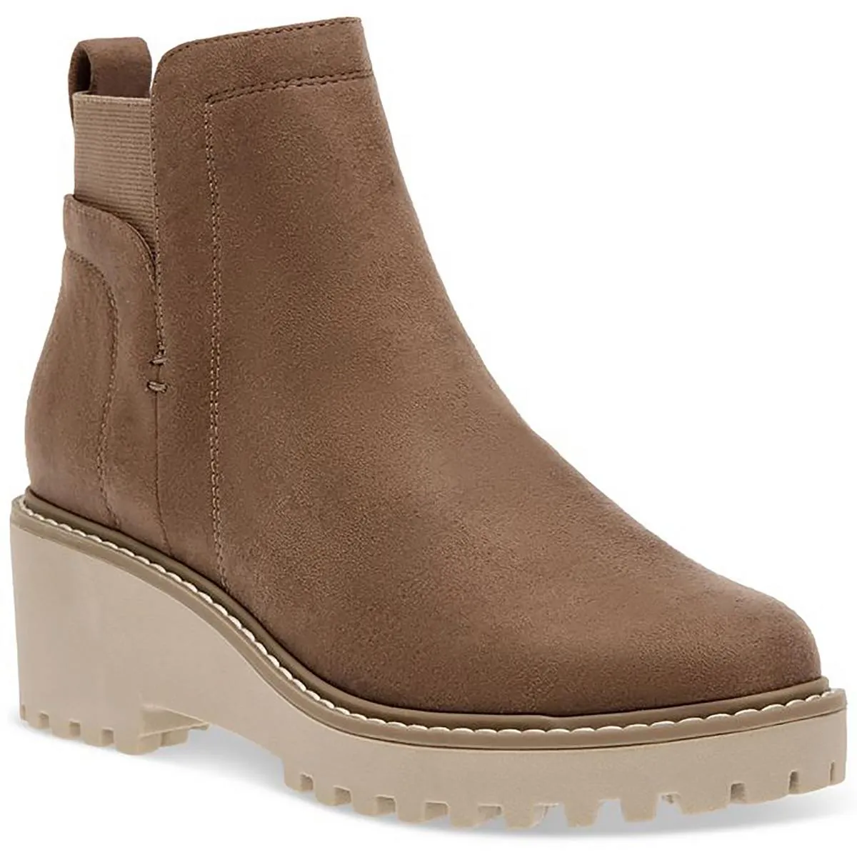 Rielle Womens Stretch Ankle Ankle Boots