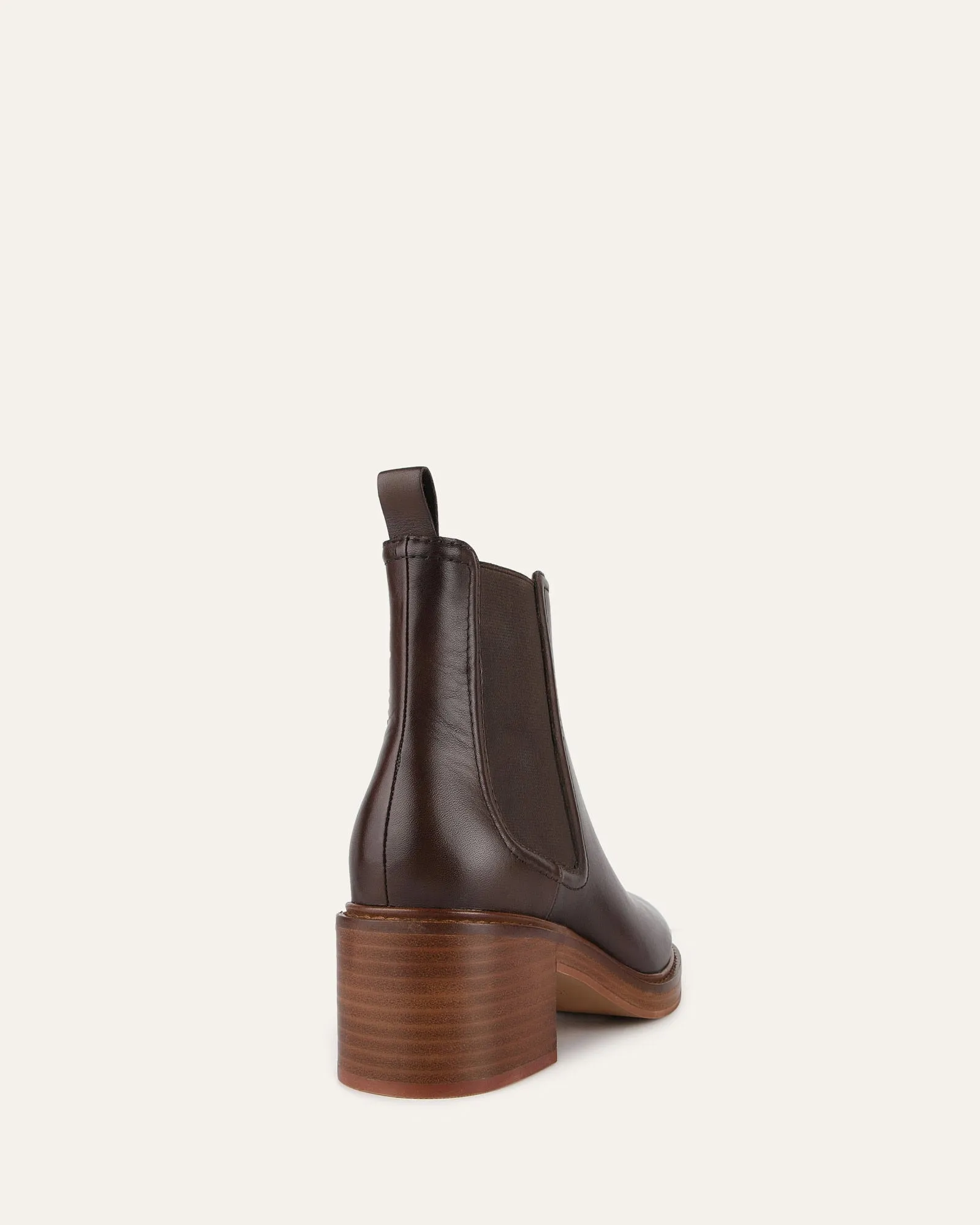 RYE MID ANKLE BOOTS CHESTNUT LEATHER