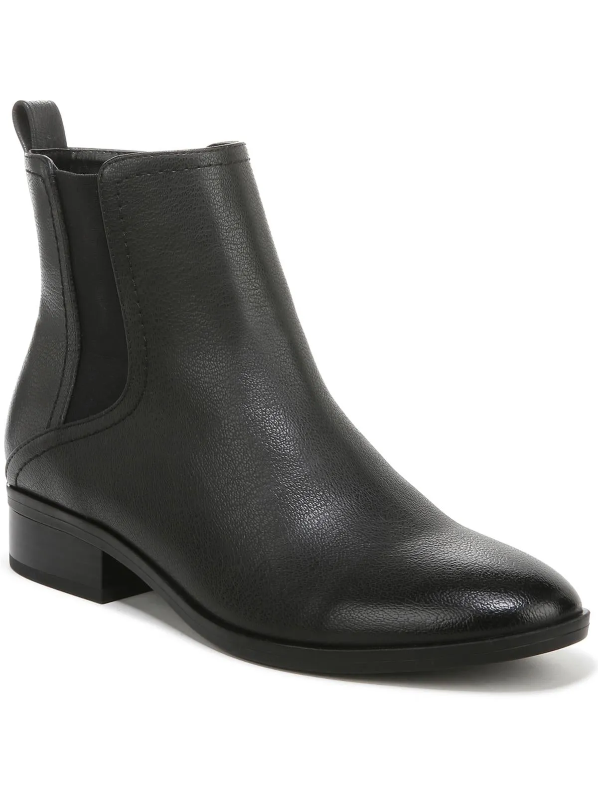Sampson Womens Faux Leather Comfort Ankle Boots