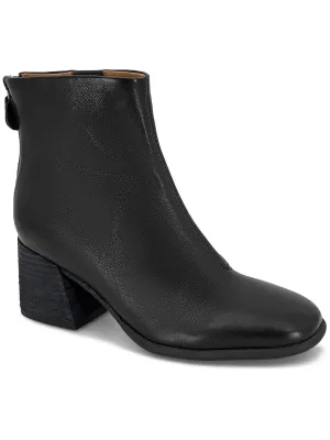 Sandryn Womens Leather Ankle Boots
