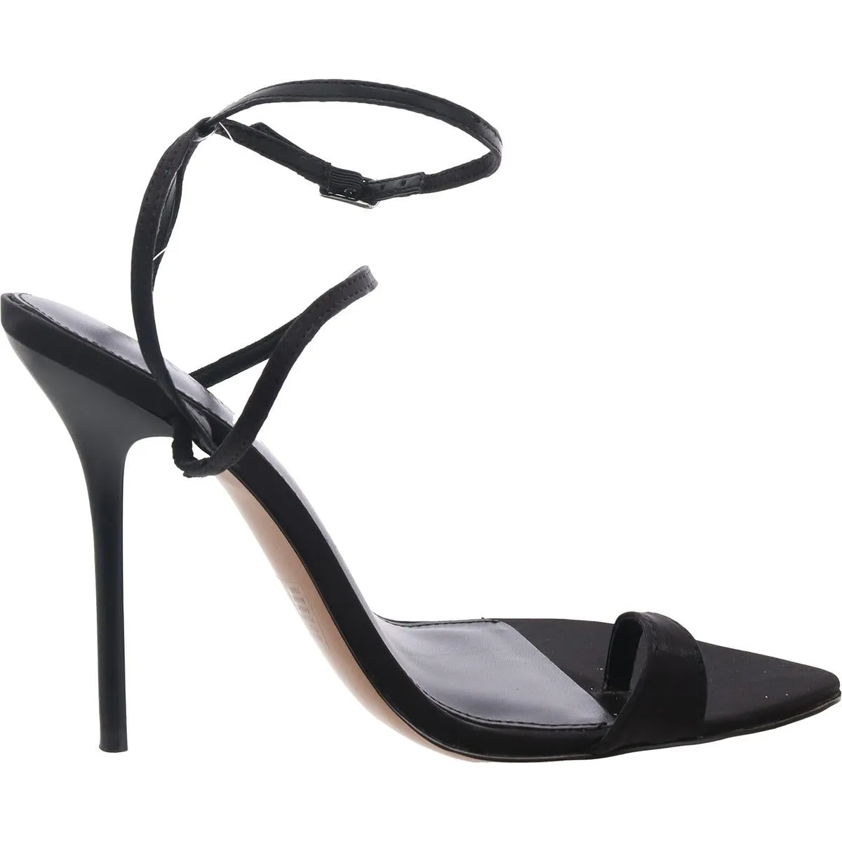 Scorpio Womens Toe Loop Leather Ankle Strap