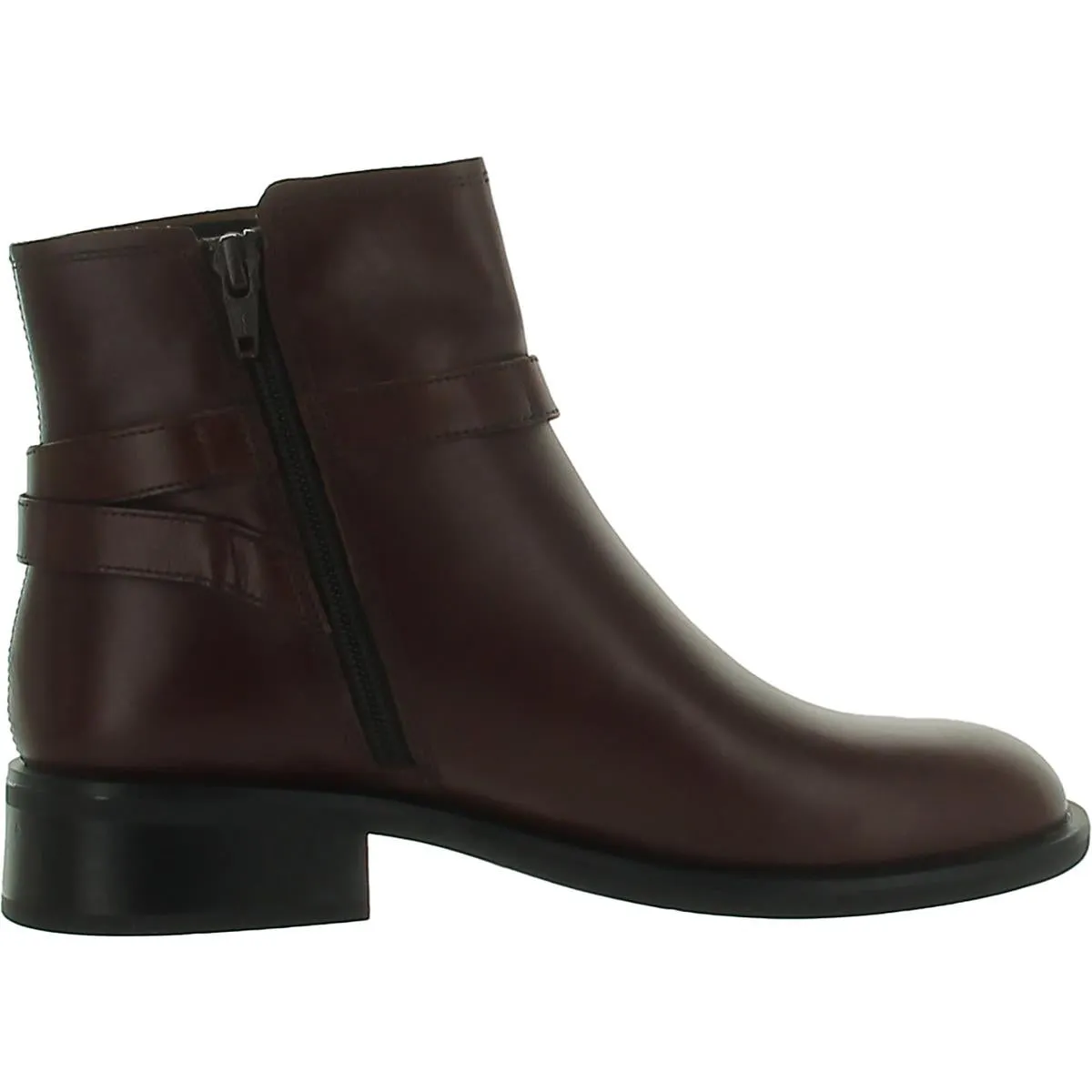 Sheila Womens Leather Embellished Ankle Boots