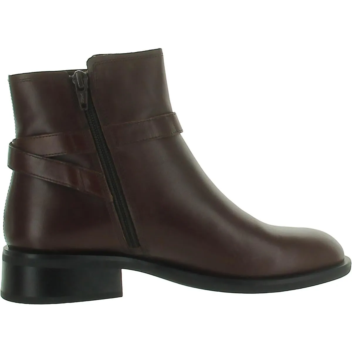 Sheila Womens Leather Embellished Ankle Boots