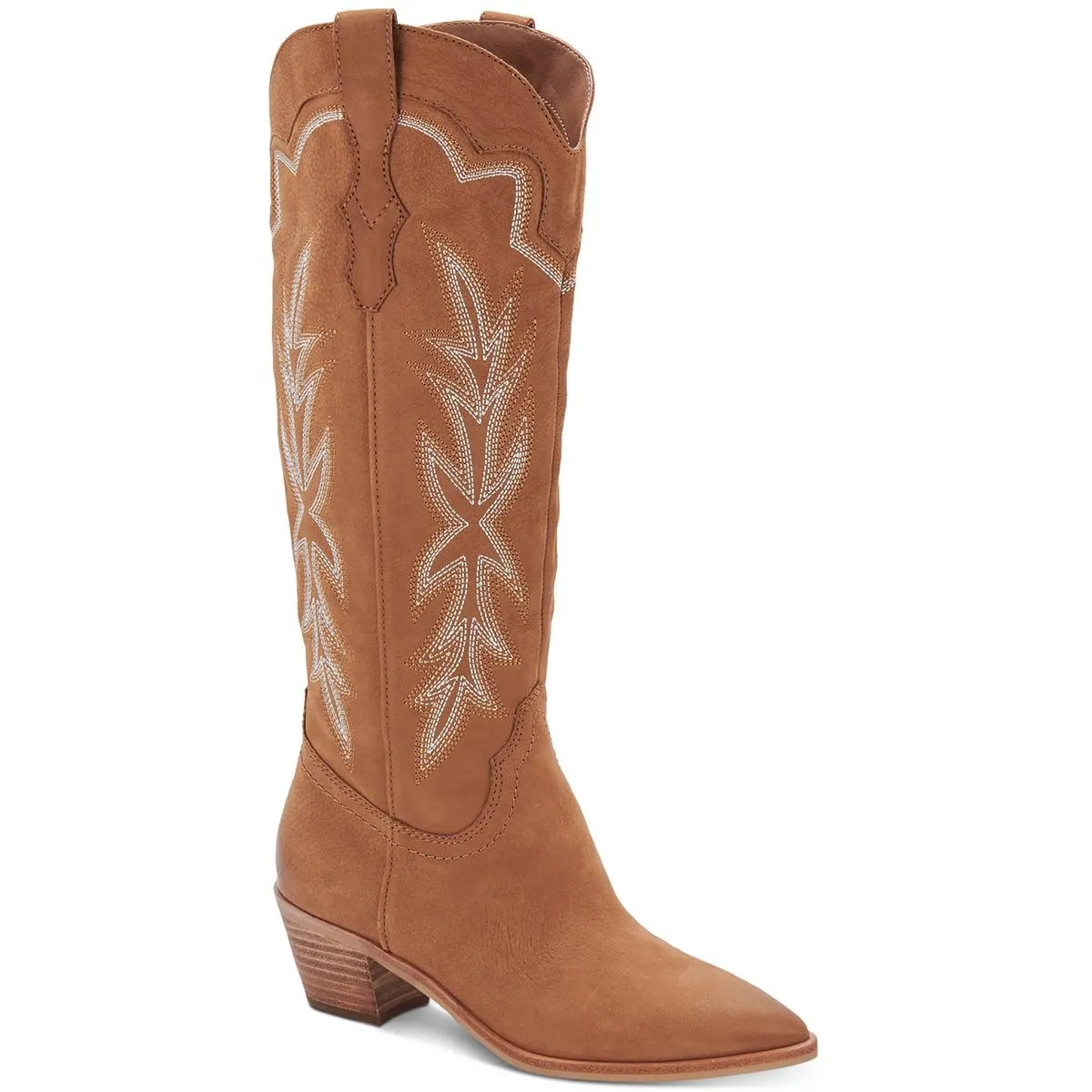 Shiren Womens Leather Tall Cowboy, Western Boots