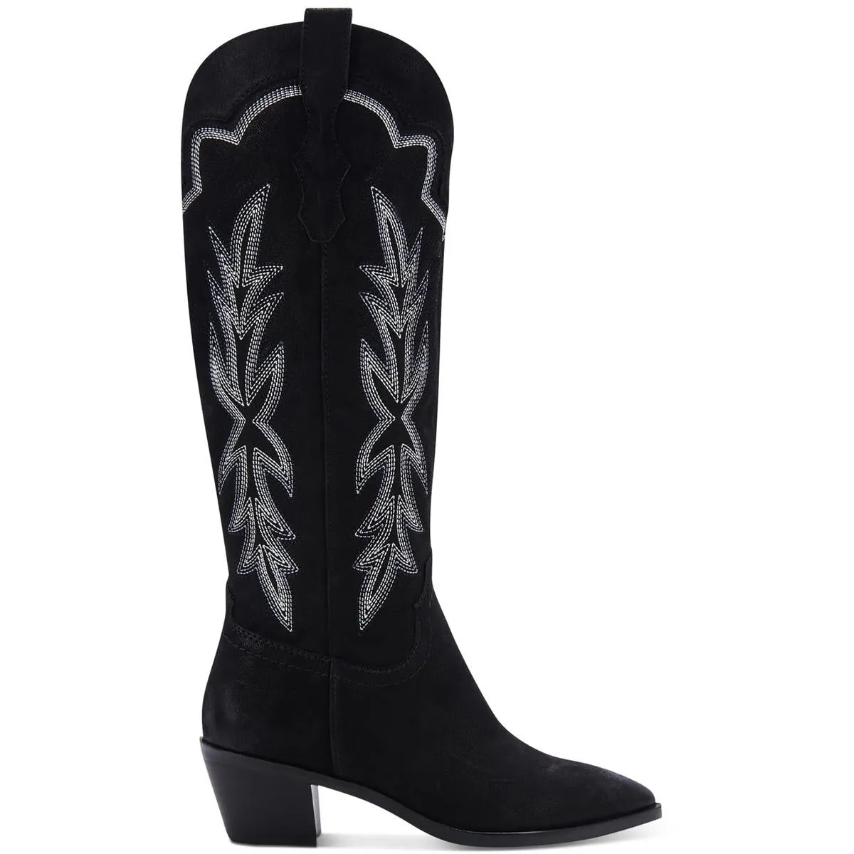 Shiren Womens Leather Tall Cowboy, Western Boots