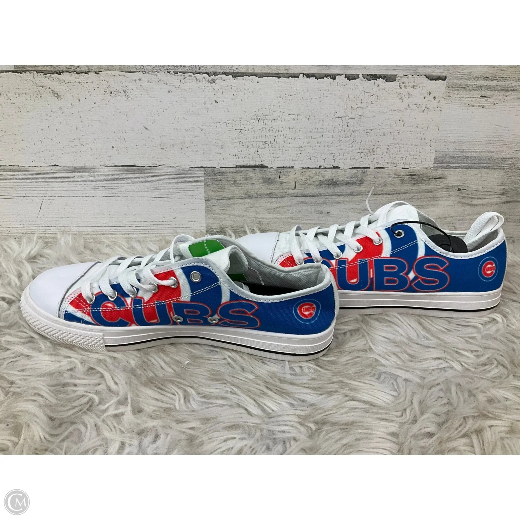 Shoes Sneakers By Clothes Mentor In Blue & Red & White, Size: 9