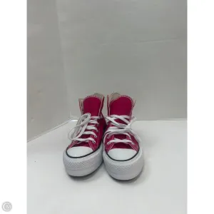 Shoes Sneakers By Converse In Pink, Size: 7.5
