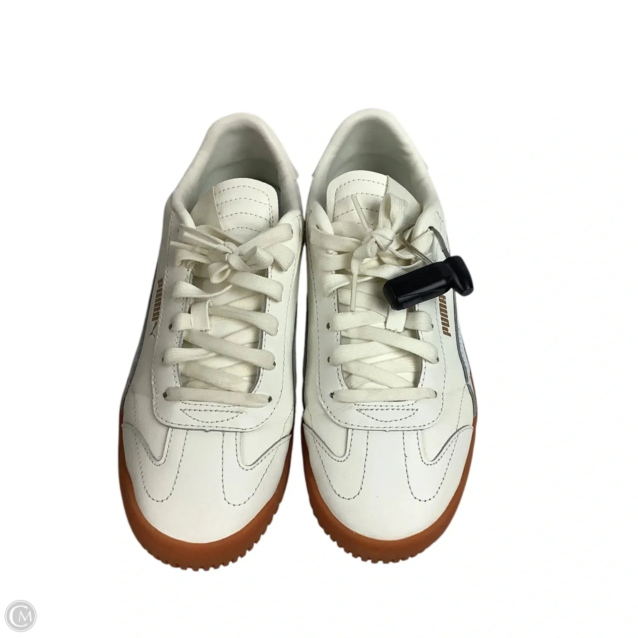 Shoes Sneakers By Puma In Cream, Size: 8.5