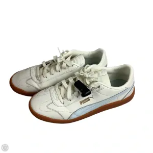 Shoes Sneakers By Puma In Cream, Size: 8.5