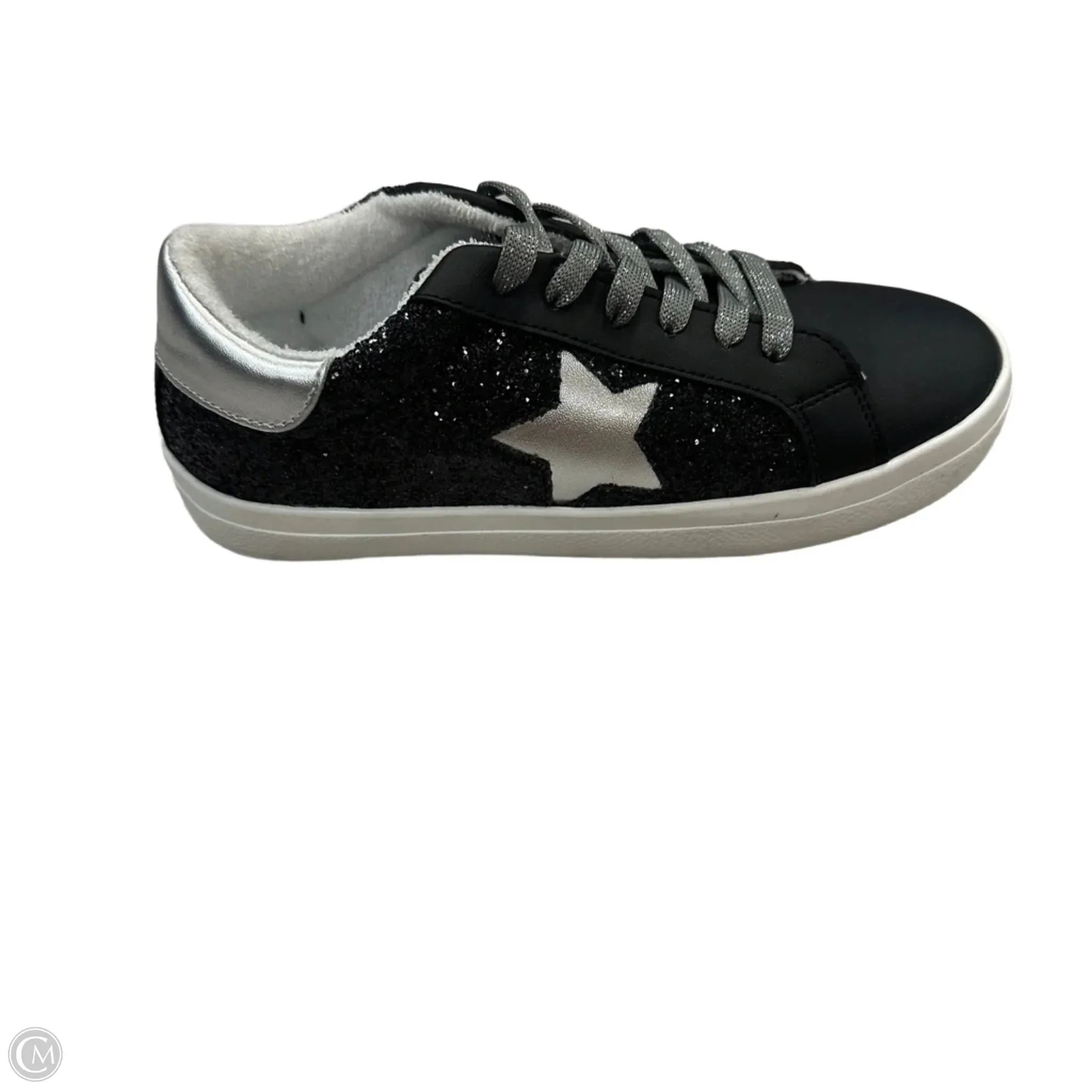 Shoes Sneakers By Steve Madden In Black, Size: 6.5