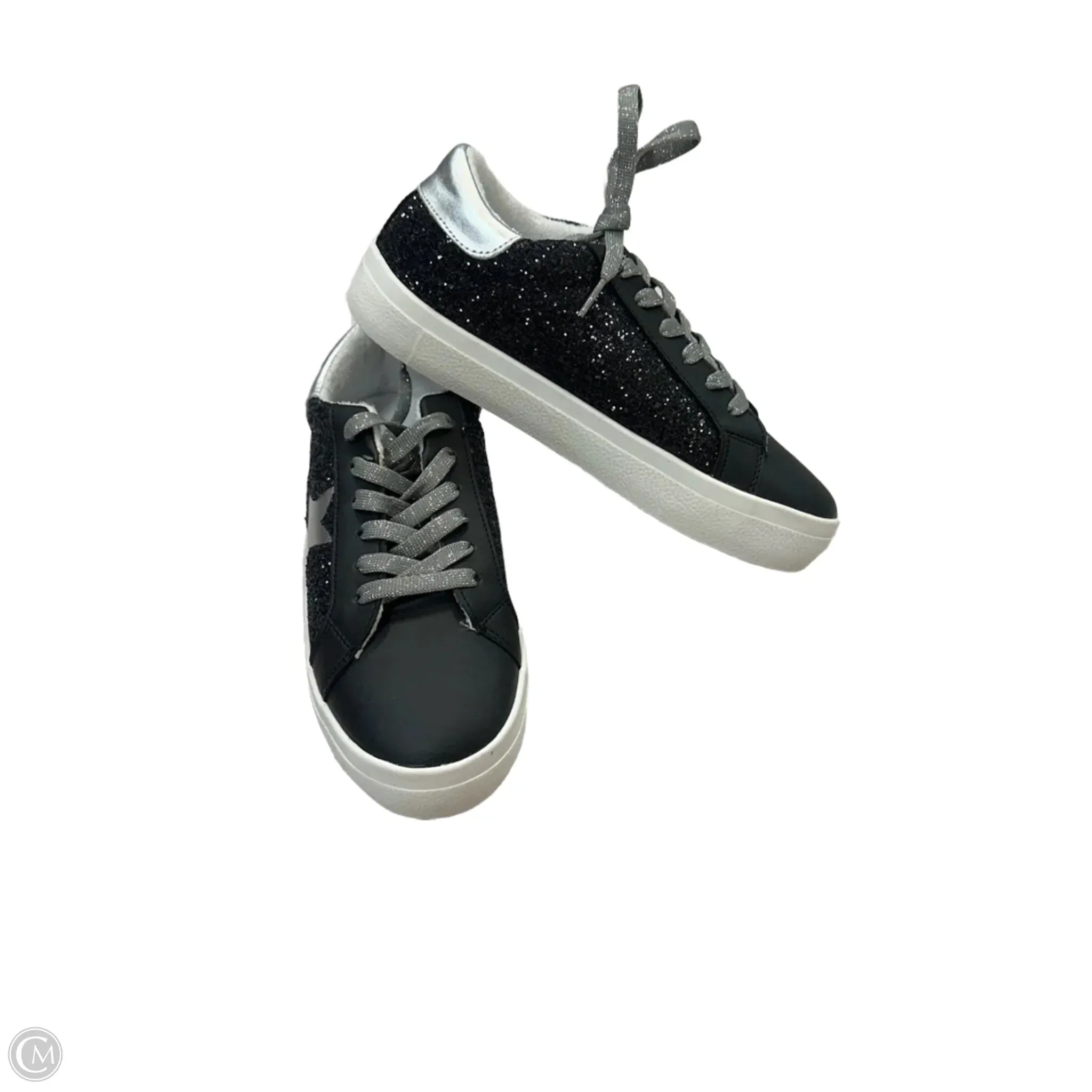 Shoes Sneakers By Steve Madden In Black, Size: 6.5