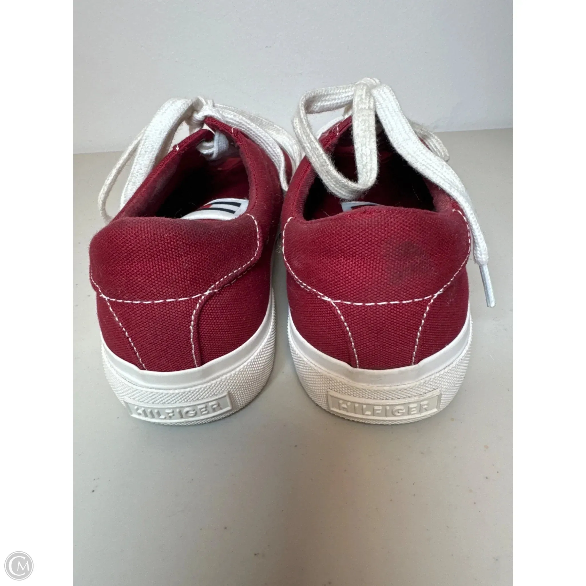 Shoes Sneakers By Tommy Hilfiger In Red, Size: 8
