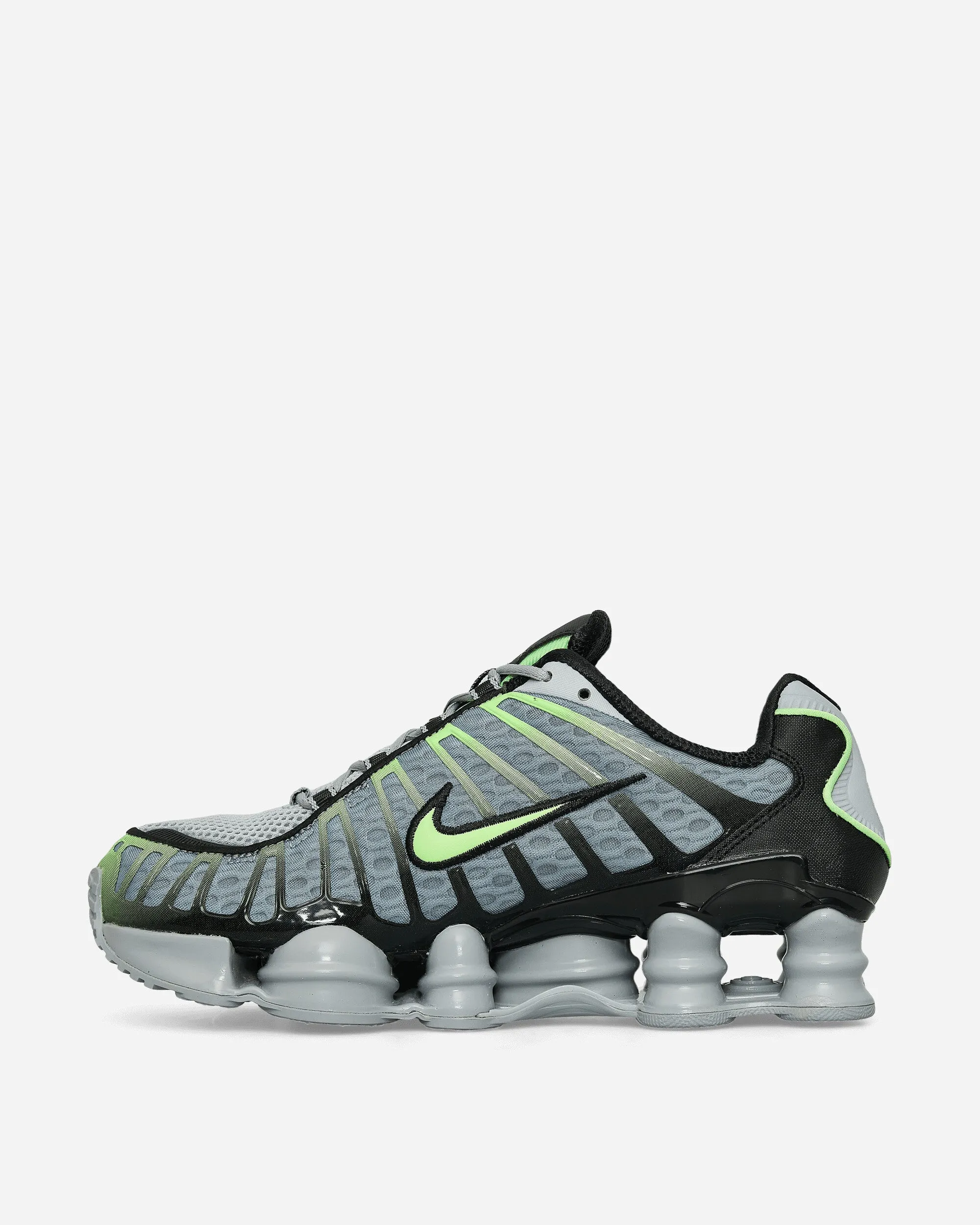 Shox TL Sneakers Wolf Grey / Lime Blast