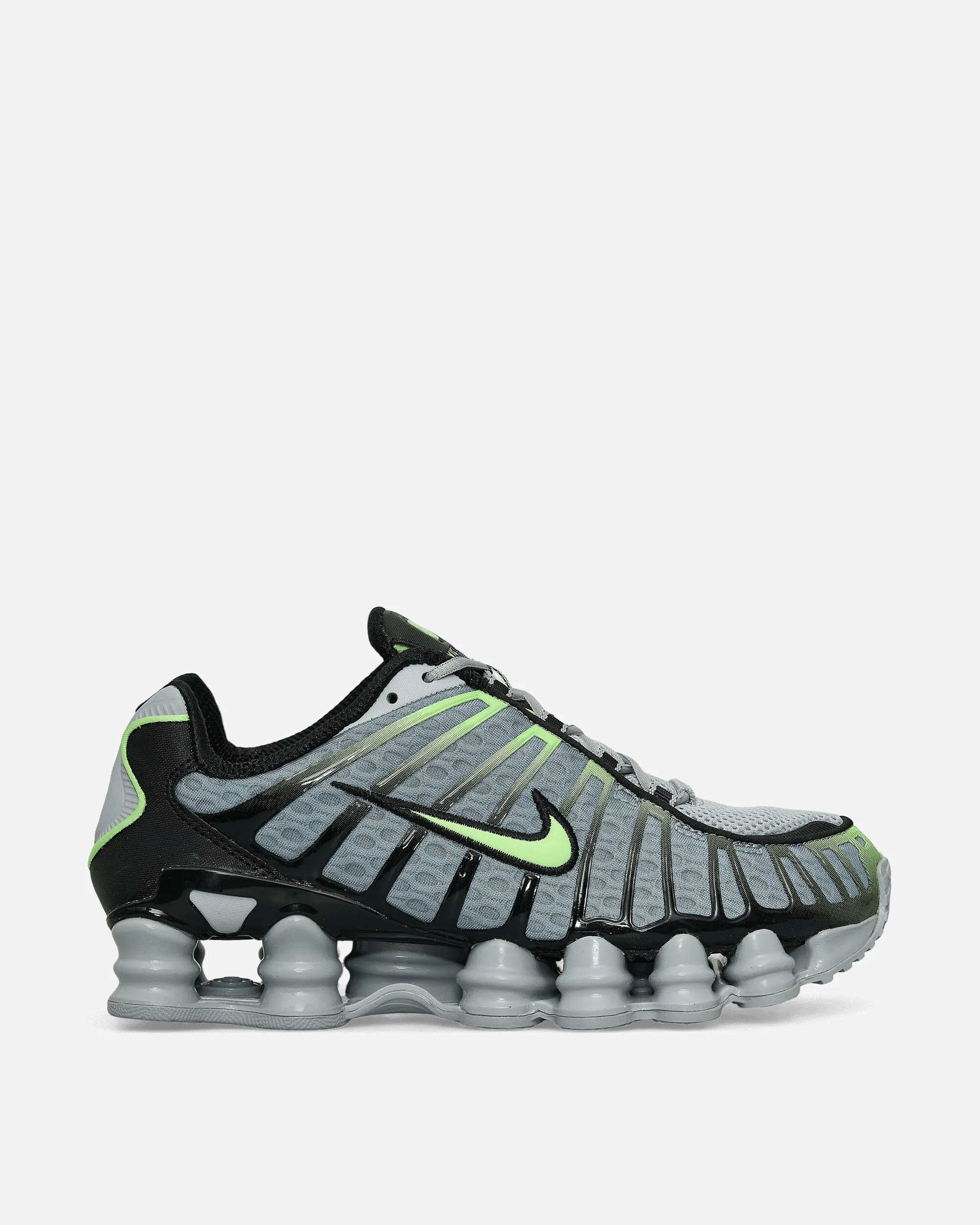 Shox TL Sneakers Wolf Grey / Lime Blast