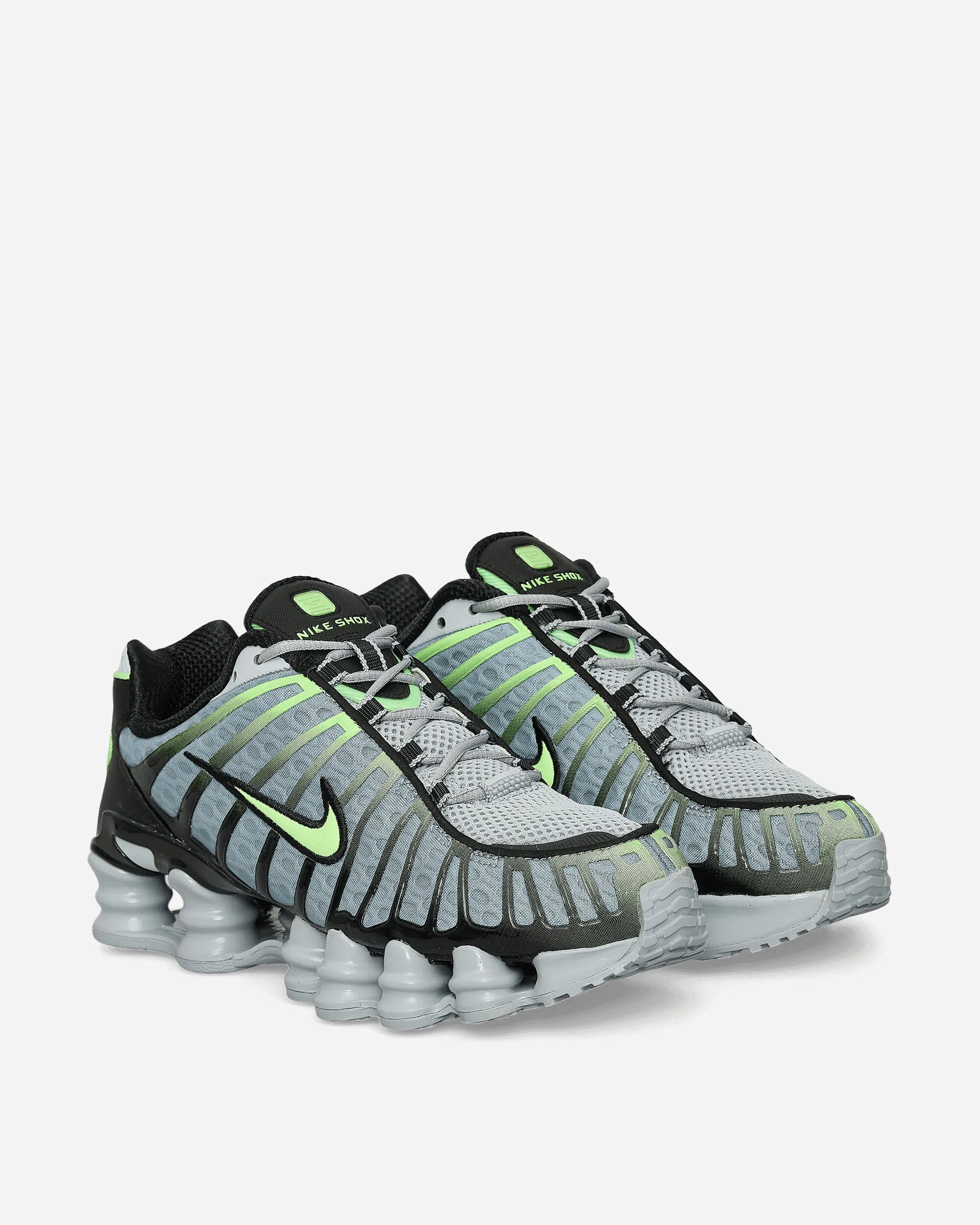 Shox TL Sneakers Wolf Grey / Lime Blast
