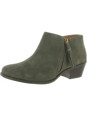 Shyanne Womens Suede Ankle Booties