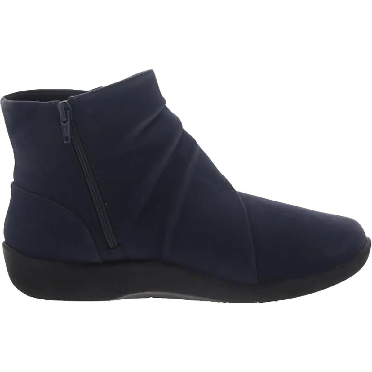Sillian Tana Womens Suede Zipper Ankle Boots
