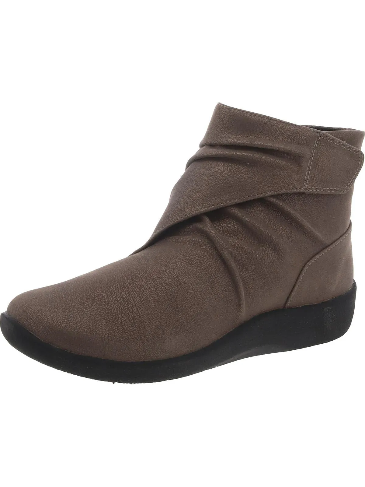 Sillian Tana Womens Suede Zipper Ankle Boots